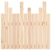 Cabecero de cama de pared madera maciza de pino 82,5x3x80 cm