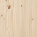 Cabecero de cama de pared madera maciza de pino 82,5x3x80 cm