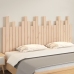 Cabecero de cama de pared madera maciza de pino 166x3x80 cm