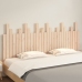 Cabecero de cama de pared madera maciza de pino 185x3x80 cm