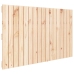 Cabecero de cama de pared madera maciza de pino 108x3x60 cm