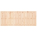 Cabecero de cama de pared madera maciza de pino 147x3x60 cm
