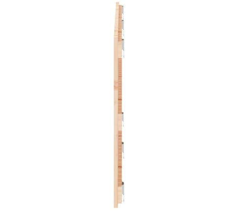 Cabecero de cama de pared madera maciza de pino 147x3x60 cm