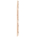 Cabecero de cama de pared madera maciza de pino 147x3x60 cm