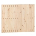 Cabecero de cama de pared madera maciza de pino 108x3x90 cm