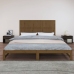 vidaXL Cabecero cama pared madera maciza pino marrón miel 204x3x90 cm