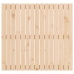 Cabecero de cama de pared madera maciza de pino 95,5x3x90 cm