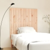 Cabecero de cama de pared madera maciza de pino 108x3x110 cm