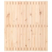 Cabecero de cama de pared madera maciza de pino 95,5x3x110 cm