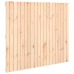 Cabecero de cama de pared madera maciza de pino 127,5x3x110 cm