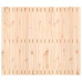 Cabecero de cama de pared madera maciza de pino 127,5x3x110 cm