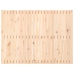 Cabecero de cama de pared madera maciza de pino 146,5x3x110 cm