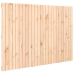 Cabecero de cama de pared madera maciza de pino 159,5x3x110 cm