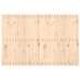 Cabecero de cama de pared madera maciza de pino 166x3x110 cm