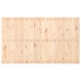 Cabecero de cama de pared madera maciza de pino 185x3x110 cm