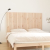 Cabecero de cama de pared madera maciza de pino 185x3x110 cm