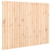 Cabecero de cama de pared madera maciza de pino 140x3x110 cm