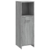 Set de muebles de baño 3 pzas madera contrachapada gris sonoma