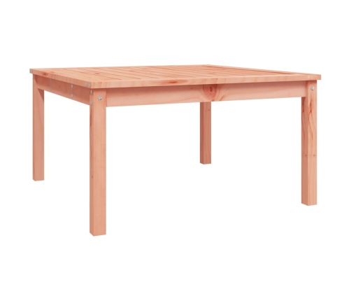 Mesa de jardín madera maciza de Douglas 82,5x82,5x45 cm