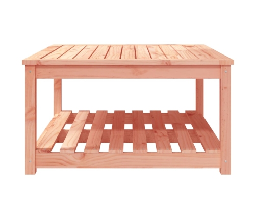 Mesa de jardín madera maciza de Douglas 82,5x82,5x45 cm