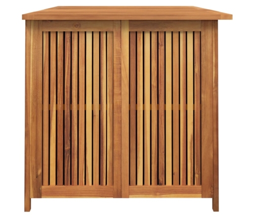 Caja de almacenaje de jardín madera maciza acacia 175x80x75 cm