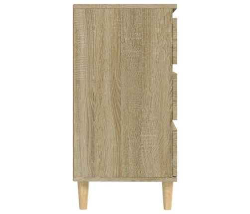 Aparador de madera contrachapada roble Sonoma 60x35x70 cm