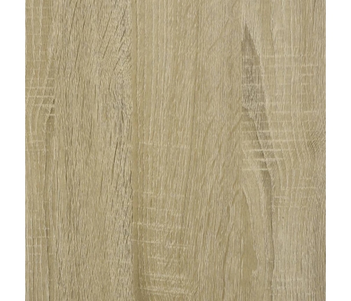 Aparador de madera contrachapada roble Sonoma 60x35x70 cm