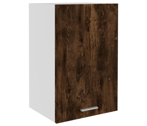 Mueble de TV colgante madera roble ahumado 39,5x31x60 cm