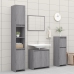 Armario de baño madera contrachapada gris Sonoma 60x33x61 cm