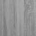 Estantería de pared madera contrachapada gris 102x30x29 cm