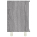 Armario de baño madera contrachapada gris Sonoma 60x32x53,5 cm