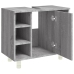 Armario de baño madera contrachapada gris Sonoma 60x32x53,5 cm