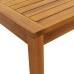 Mesa de jardín madera maciza de acacia 110x55x67 cm