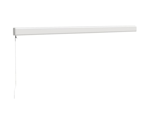 Toldo retráctil aluminio y tela gris antracita 4x3 m