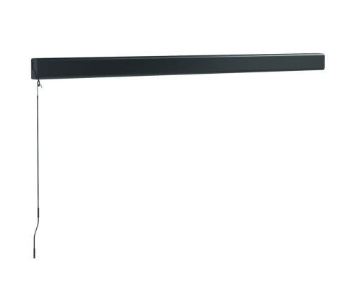 Toldo retráctil aluminio y tela color crema 3,5x2,5 m