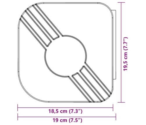 Toldo retráctil aluminio y tela gris antracita 4,5x3 m