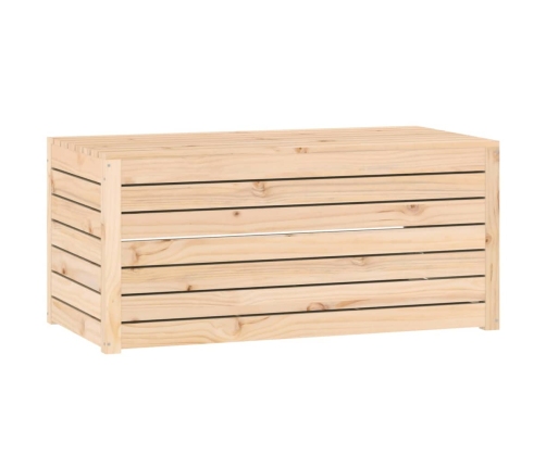 Juego de cajas de jardín 4 piezas madera maciza de pino