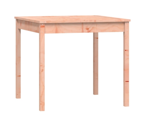 Mesa y sillas de jardín 3 pzas madera maciza Douglas