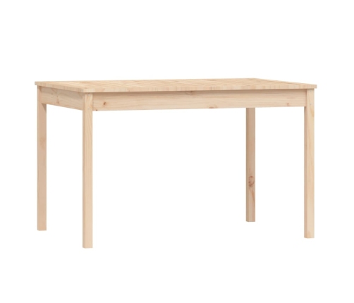 Juego de comedor de jardín 5 piezas madera maciza de pino