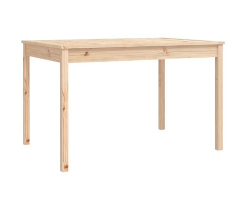 Juego de comedor de jardín 4 piezas madera maciza de pino