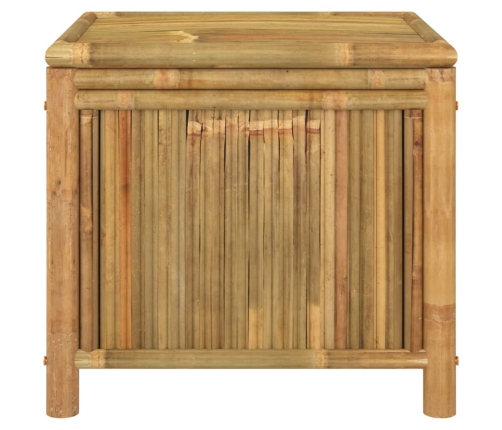 vidaXL Caja de almacenaje de jardín bambú 60x52x55 cm