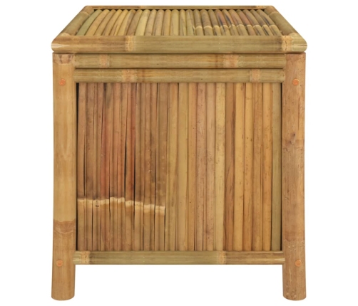 vidaXL Caja de almacenaje de jardín bambú 60x52x55 cm