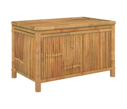 vidaXL Caja de almacenaje de jardín bambú 90x52x55 cm