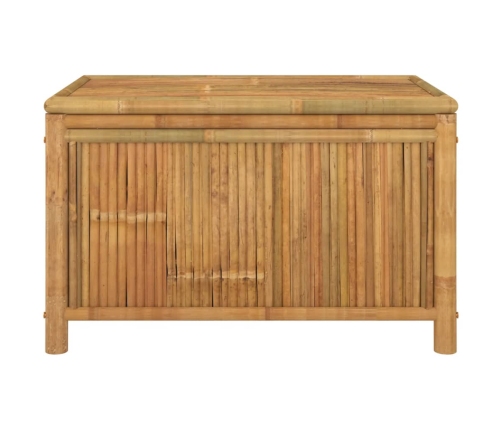 vidaXL Caja de almacenaje de jardín bambú 90x52x55 cm