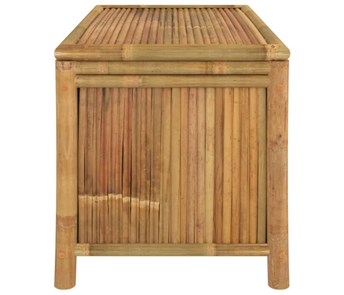 vidaXL Caja de almacenaje de jardín bambú 90x52x55 cm