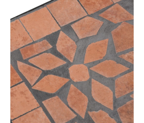 Base de sombrilla cuadrada color terracota 12 kg