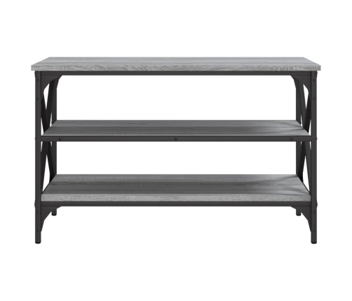 Mueble para TV madera contrachapada gris Sonoma 80x40x50 cm