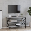 Mueble para TV madera contrachapada gris Sonoma 80x40x50 cm