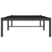 Estructura de cama metal negro 75x190 cm