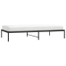 Estructura de cama sin colchón metal negro 107x203 cm